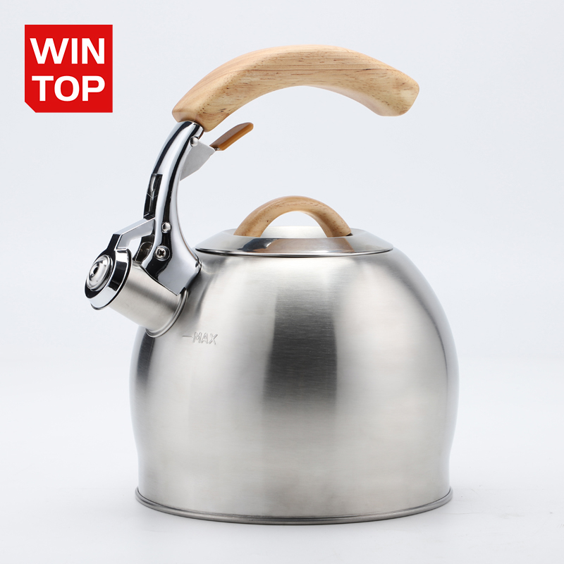 ODM 3.0L New design Stainless Steel Whistling Tea Kettle Stove Top 