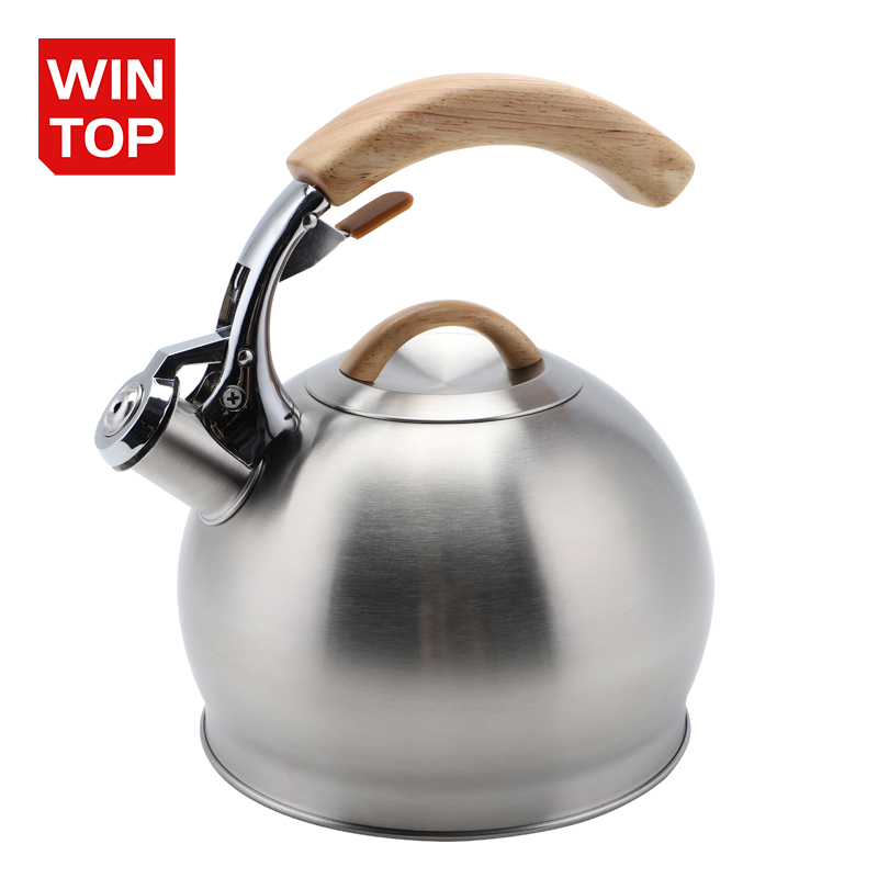 ODM 2.5L New design Stainless Steel Stove Top Whistling Tea Kettle 